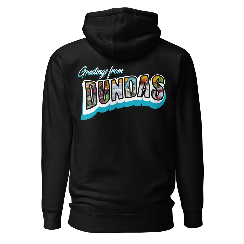 "Greetings From DUNDAS" Hoodie