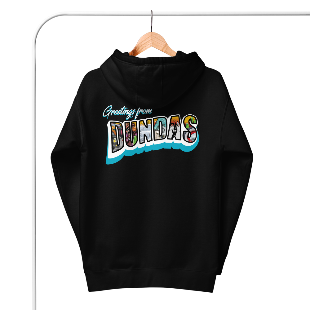 "Greetings From DUNDAS" Hoodie