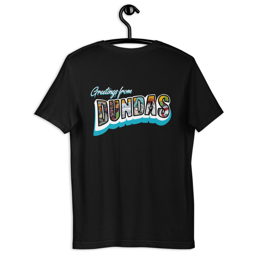 "Greetings From DUNDAS" Short Sleeve Shirt