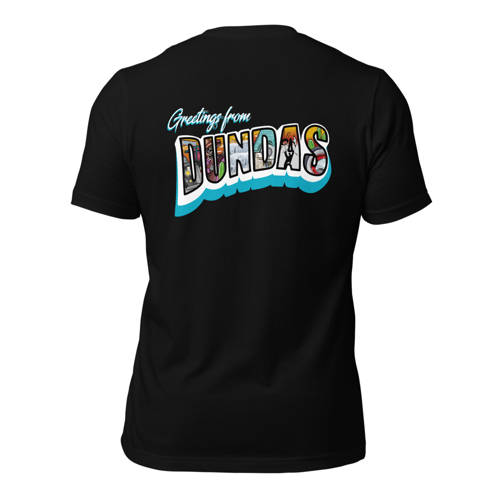 "Greetings From DUNDAS" Short Sleeve Shirt
